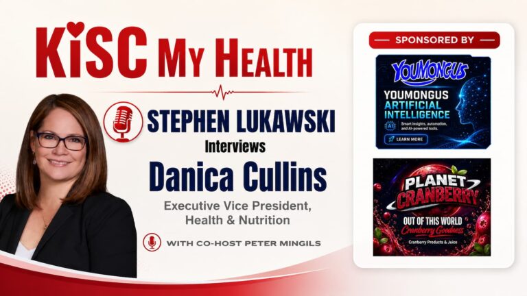 Danica Cullins Peter Mingils Stephen Lukawski on KISC My Health Radio